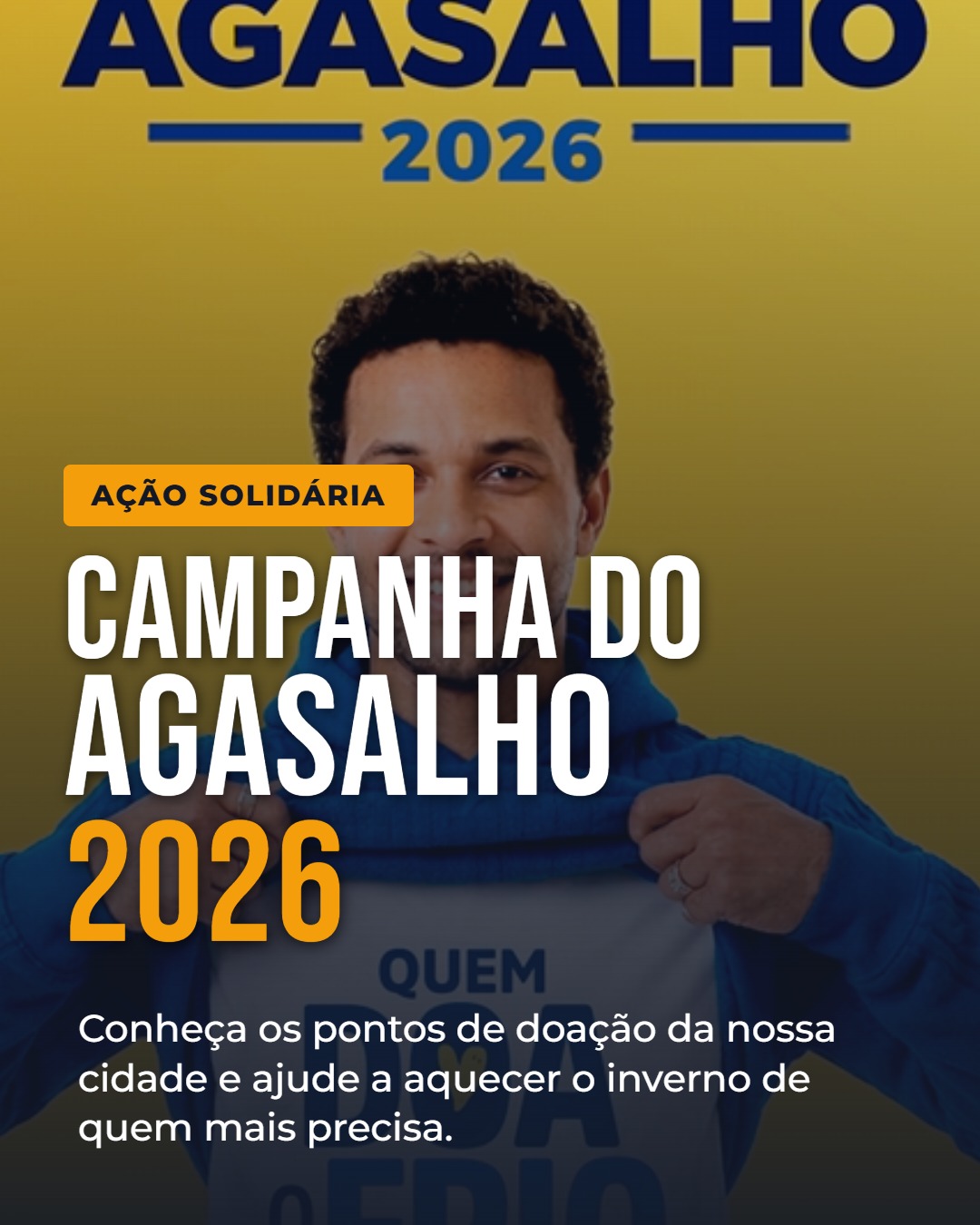 Campanha do Agasalho 2026: Aqueça o Inverno de Quem Mais Precisa em Marília