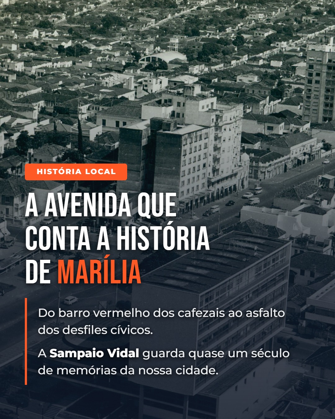 Avenida Sampaio Vidal: A Rua que Conta a História de Marília